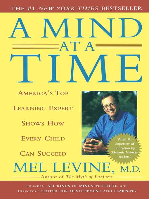 Title details for A Mind at a Time by Mel Levine - Available